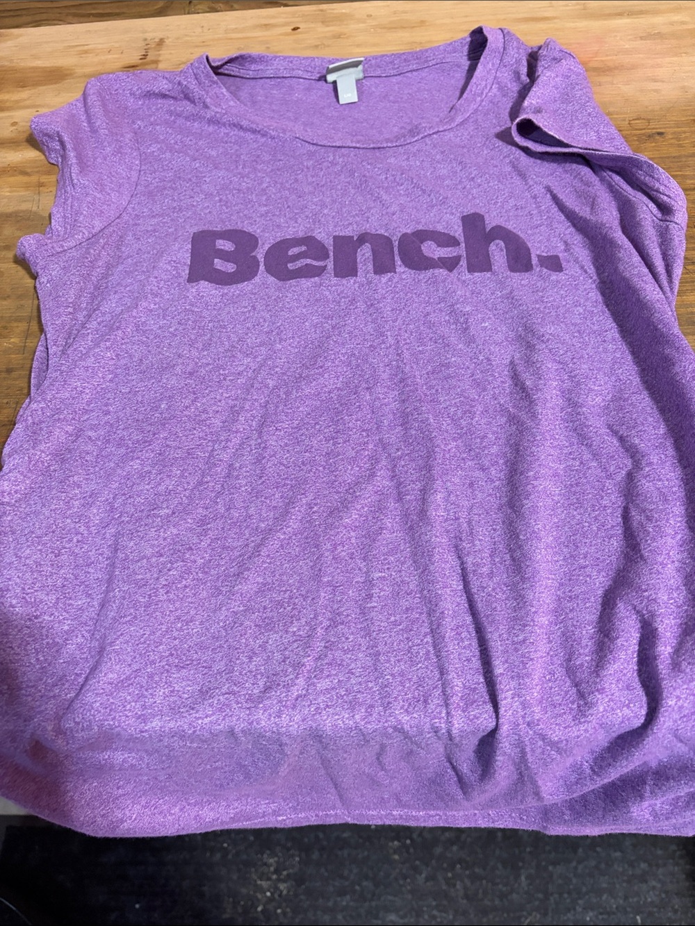 Bench Purple Short-Sleeve Logo Tee
